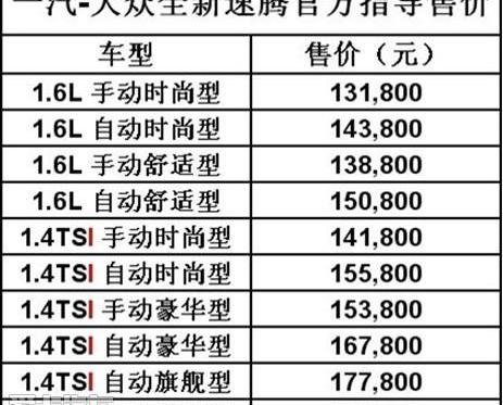 速腾,大众,一汽,理念,现代