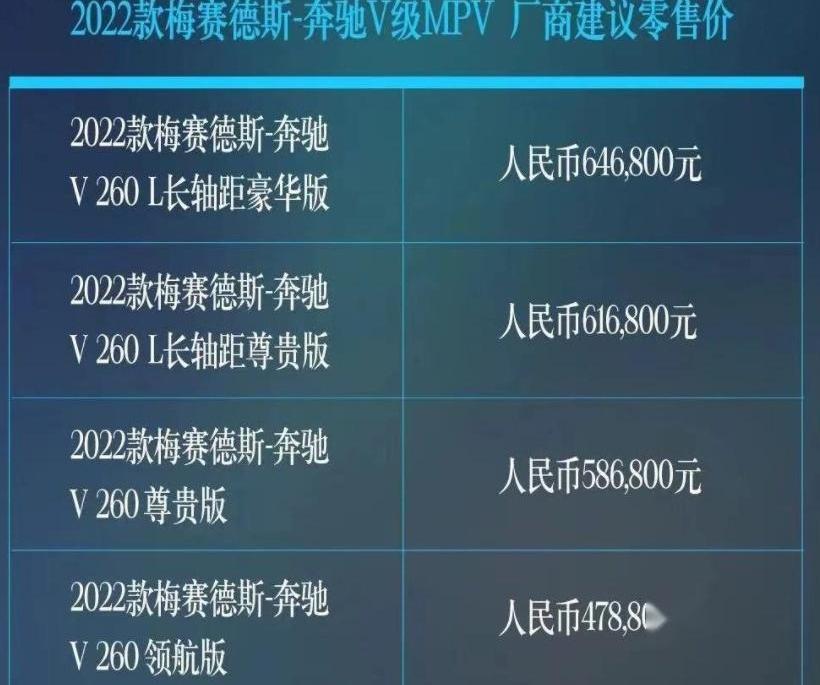 奔驰,奔驰V级