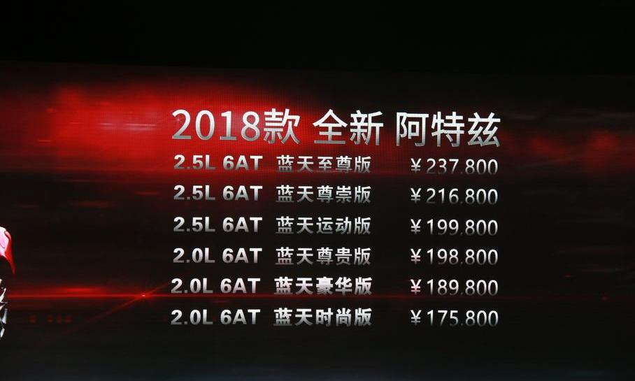 777,阿特兹,马自达,东风,本田