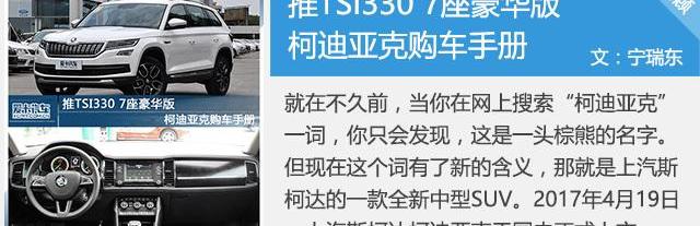 柯迪亚克,斯柯达,大众,途观L,DS
