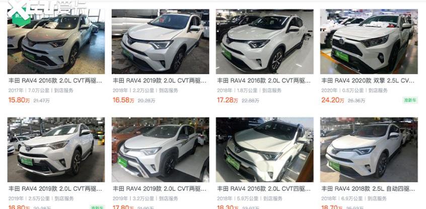 RAV4荣放,奇骏,逍客,本田,本田CR-V