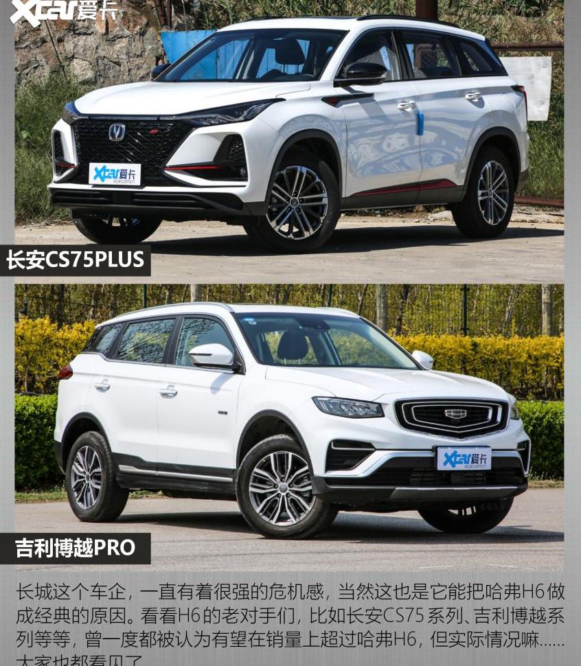 哈弗,哈弗H6,长安,长安CS75