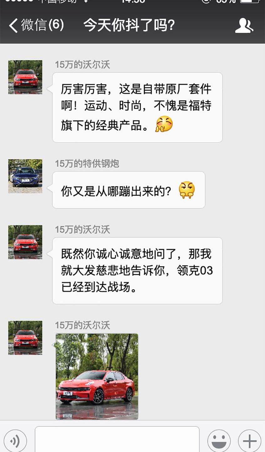 思域,福克斯,领克,领克03,沃尔沃