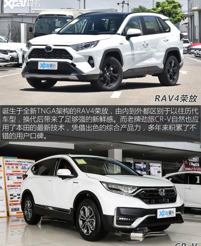 本田,丰田,RAV4荣放,本田CR-V,东风