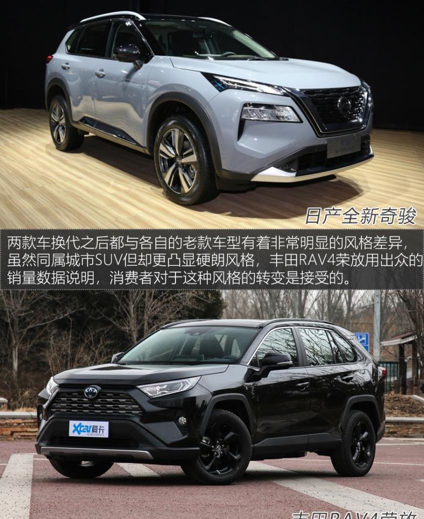 奇骏,RAV4荣放,本田,本田CR-V