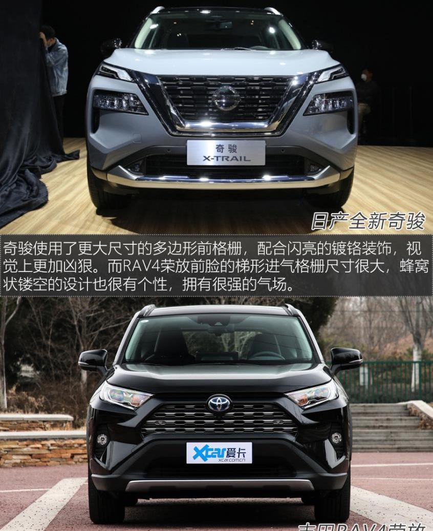 奇骏,RAV4荣放,本田,本田CR-V