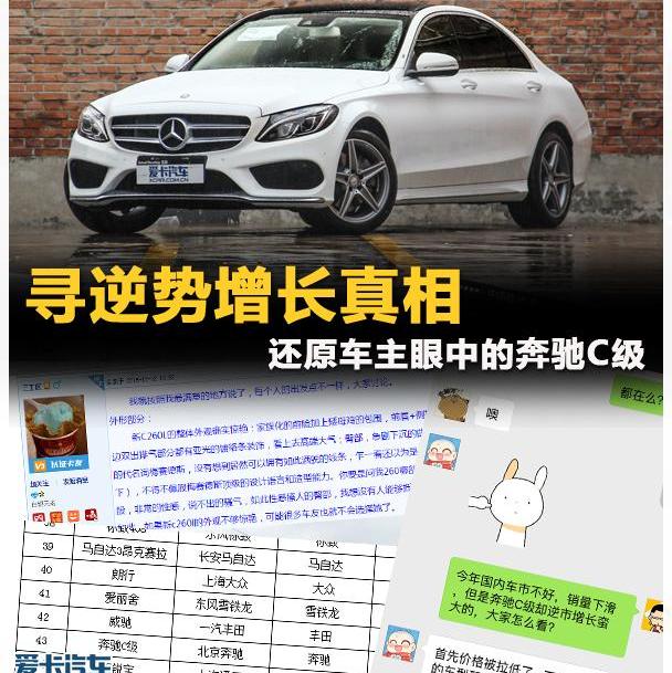 奔驰,奔驰C级,奥迪,宝马,发现