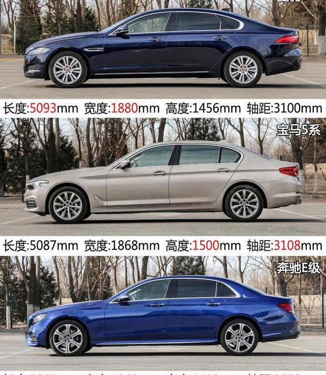 捷豹,奔驰,宝马,捷豹XFL,奔驰E级