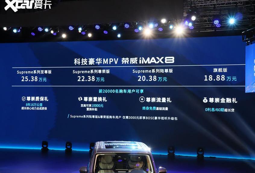 荣威,荣威iMAX8,斑马,理念,艾力绅