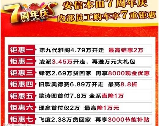 雅阁,飞度,凌派,奥德赛,理念