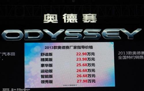 奥德赛,艾力绅,马自达,大众,别克