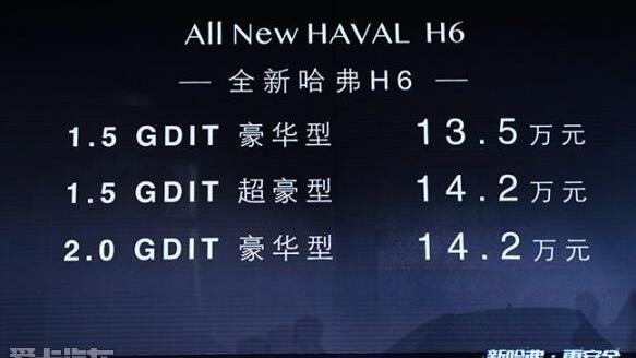 哈弗,哈弗H6,长城,理念,本田