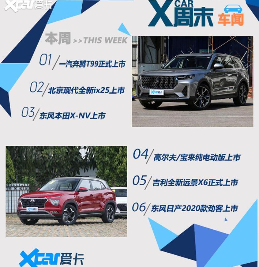 奔腾,奔腾T99,一汽,东风,现代