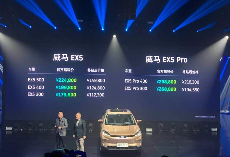 威马EX5,比亚迪,北京,奇瑞,瑞虎3x