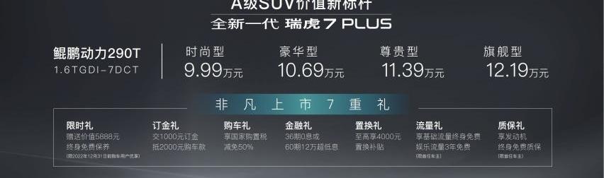 瑞虎7,奇瑞,瑞虎7 PLUS,型格,奔驰