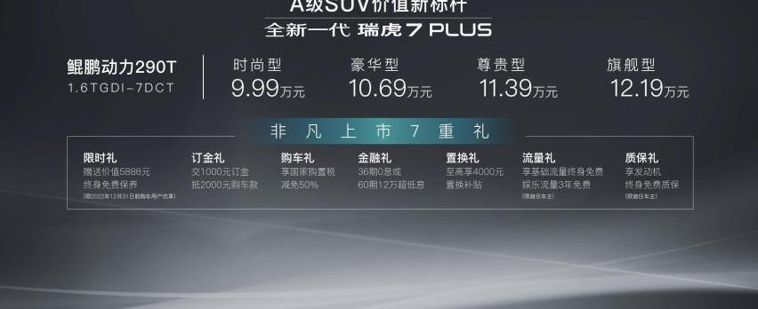 瑞虎7,奇瑞,瑞虎7 PLUS,型格,奔驰