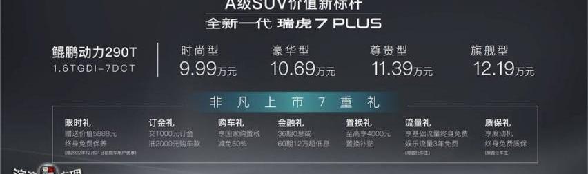 瑞虎7,瑞虎7 PLUS,奇瑞,型格,奔驰