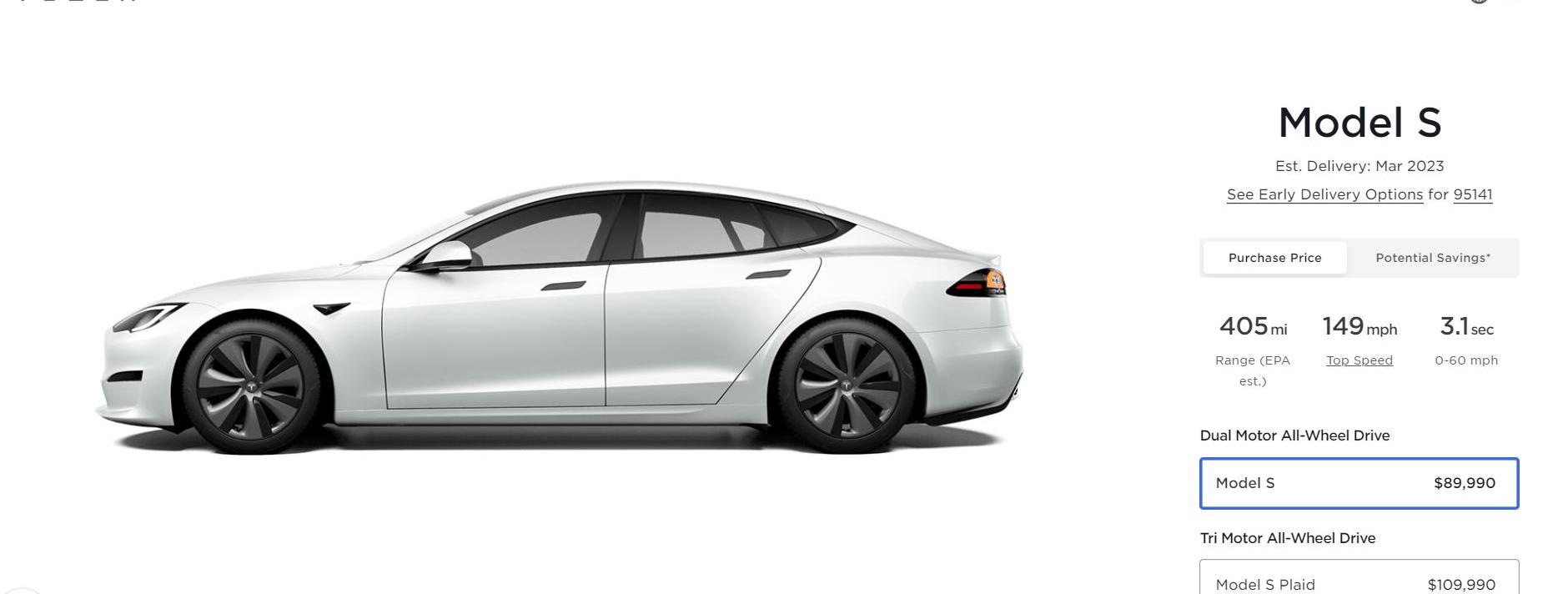 特斯拉,Model S,Model X,Model 3,Model Y