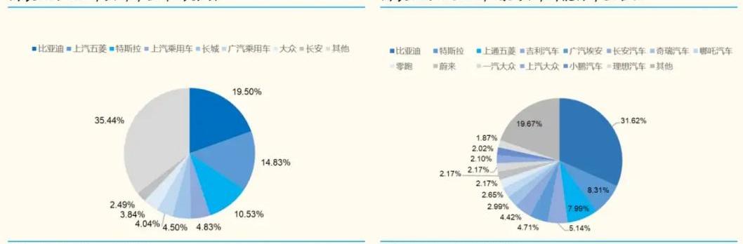 比亚迪,东风,埃安,特斯拉,极氪