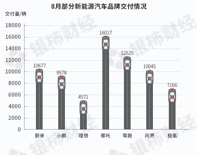 小鹏,蔚来,极氪,理想L8,理想L9