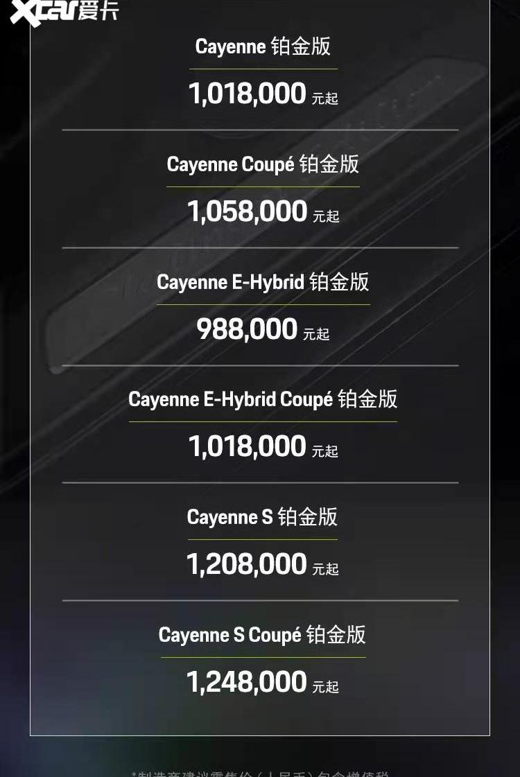 Cayenne,保时捷
