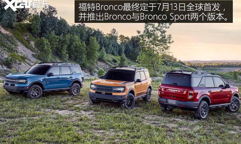 福特,Bronco,福特F-150,撼路者,Mustang