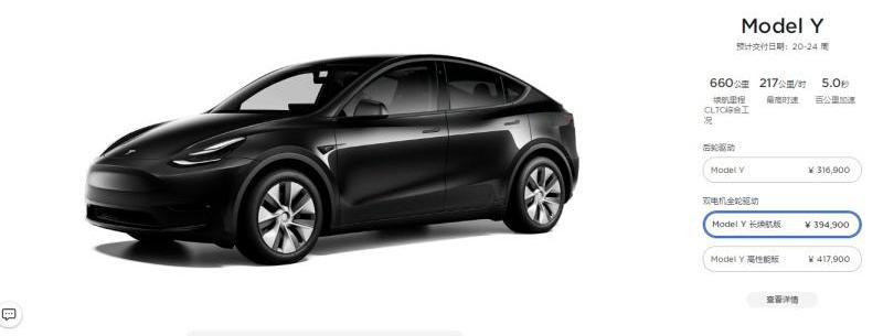 特斯拉,Model Y