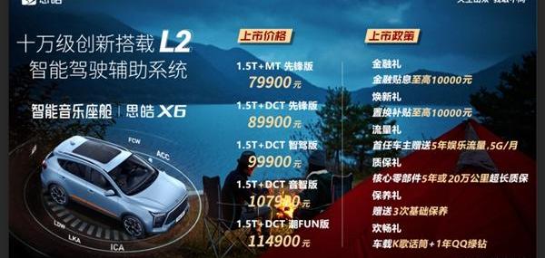 思皓,思皓X6,蔚来,长安,长安欧尚