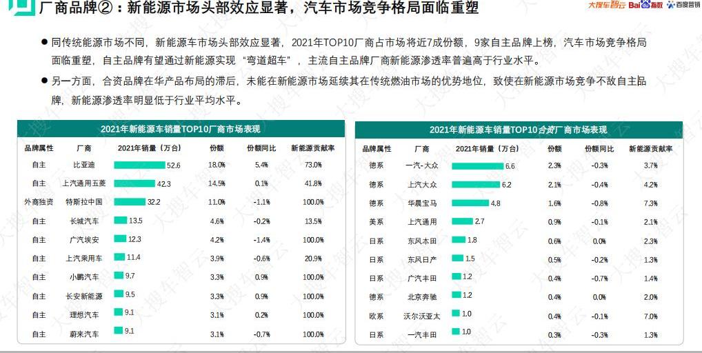 比亚迪,特斯拉