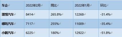 蔚来,小鹏,理想汽车,特斯拉,哪吒汽车
