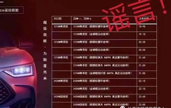 汉,比亚迪