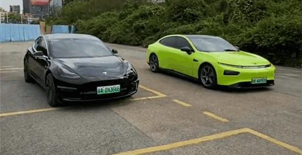 特斯拉,发现,Model 3,小鹏,小鹏P7
