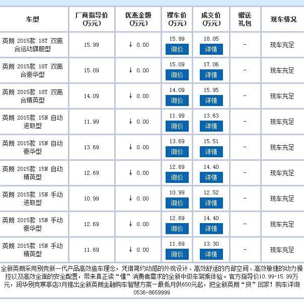 别克,英朗,昂科拉,凯越,君越