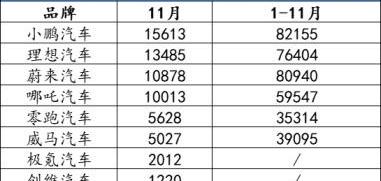 哪吒汽车,蔚来,小鹏,哪吒V,理想汽车