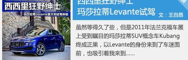 Levante,玛莎拉蒂,保时捷,阿尔法·罗密欧,宝马