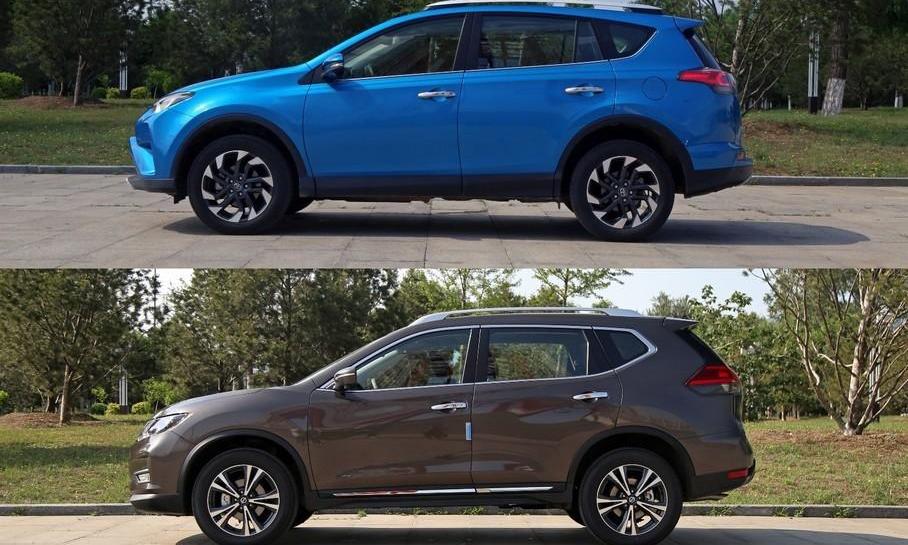 RAV4荣放,奇骏,理念,丰田,东风