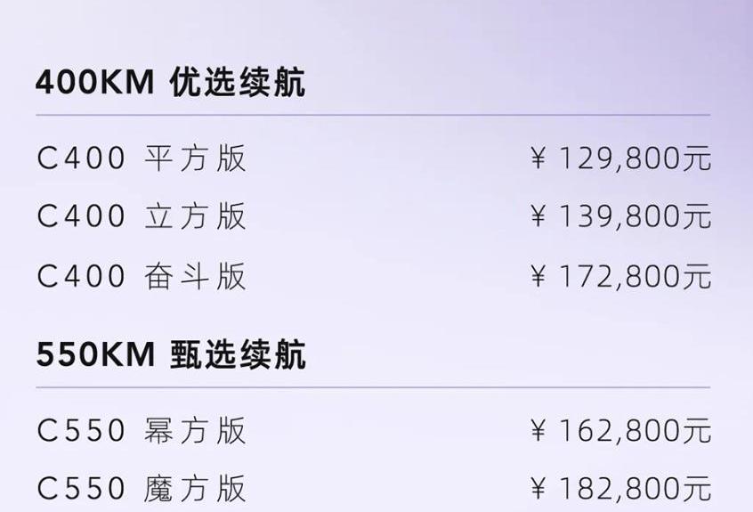 几何C,几何汽车,远程,魔方,几何A