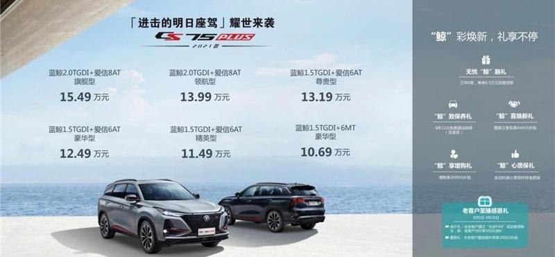 长安,鲸,长安CS75,长安CS75PLUS,优越
