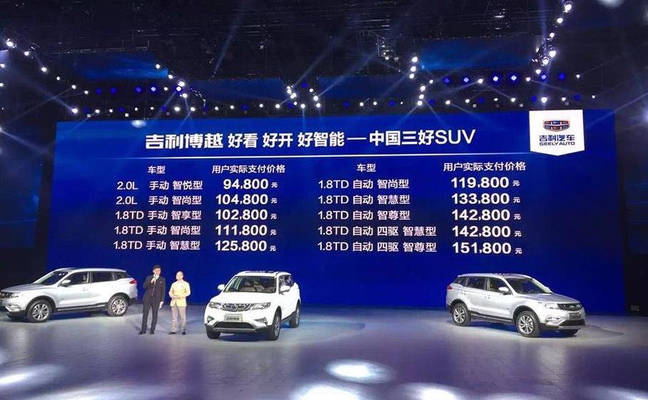 博越,长安,长安CS75,哈弗,哈弗H6