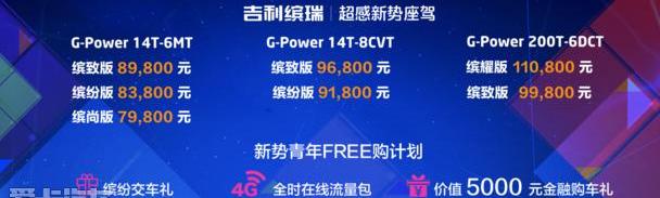 缤瑞,吉利汽车,理念,远程
