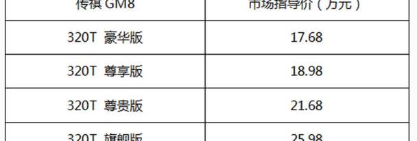 广汽传祺,优越