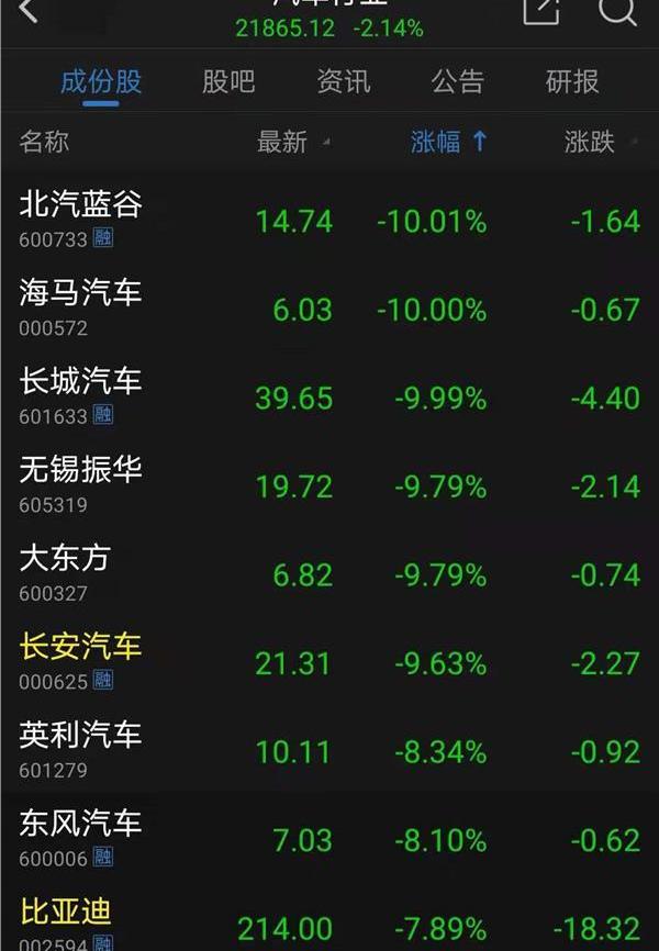 比亚迪,长安,东风,海马,长城
