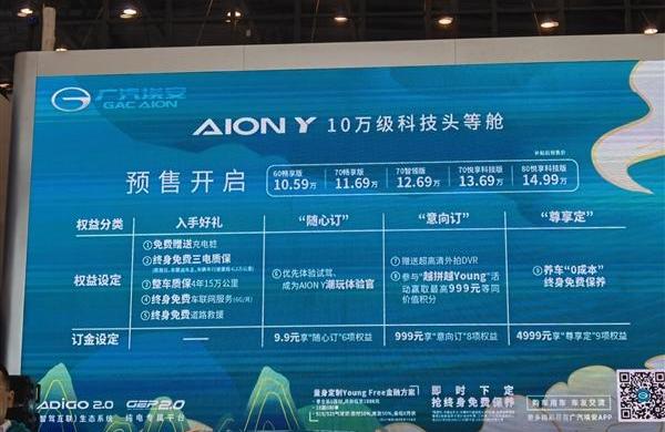 AION Y,埃安