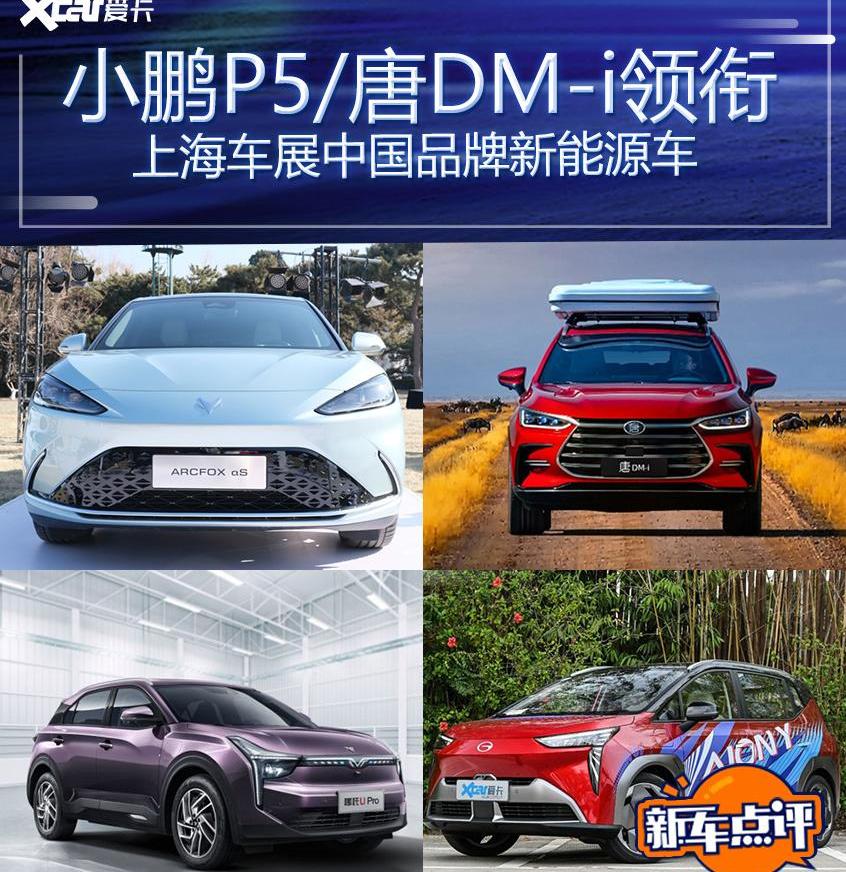 比亚迪,小鹏,小鹏P7,AION Y,哪吒E