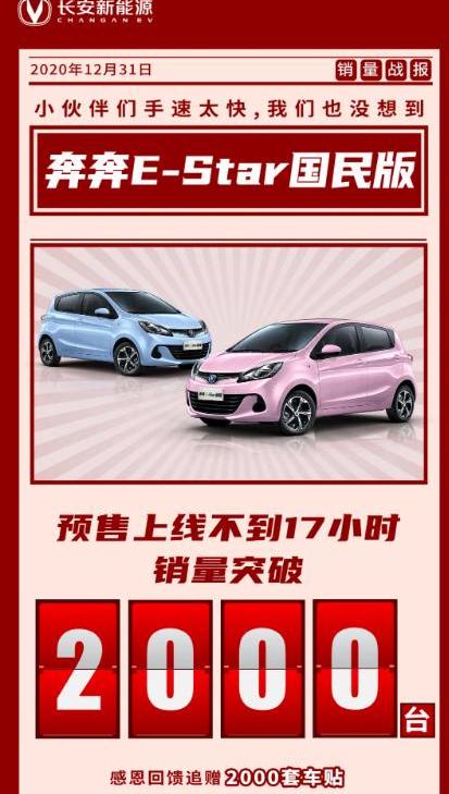 奔奔E-Star,长安,MINI