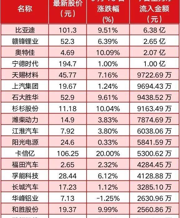 比亚迪,特斯拉,曼,理想汽车,汉