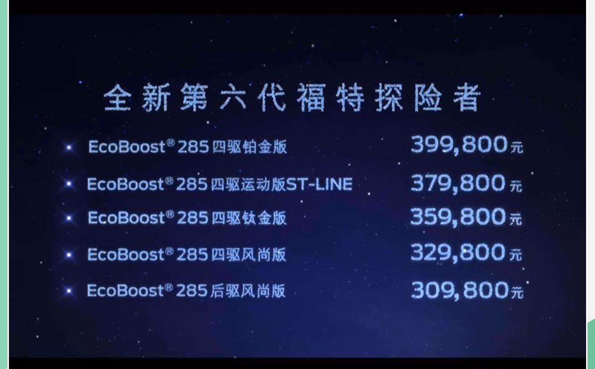 福特,探险者