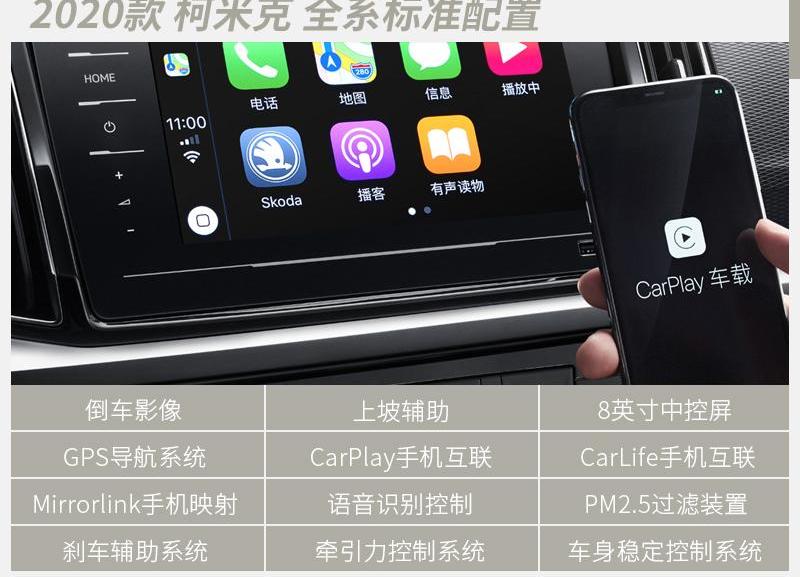 柯米克,斯柯达,昕锐,柯迪亚克
