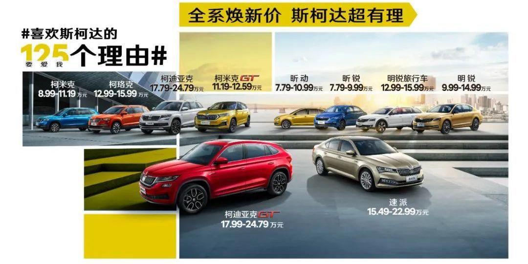斯柯达,大众,捷达,柯珞克,柯迪亚克