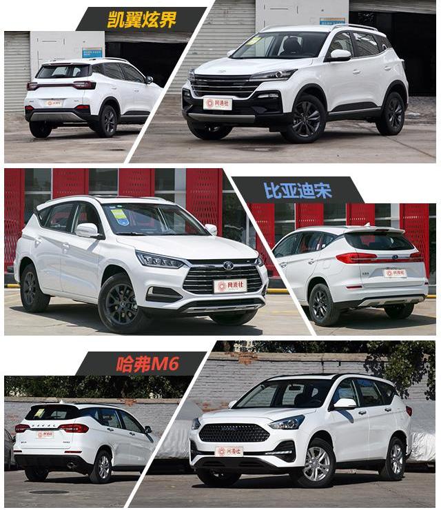 凯翼,炫界,比亚迪,哈弗,哈弗M6